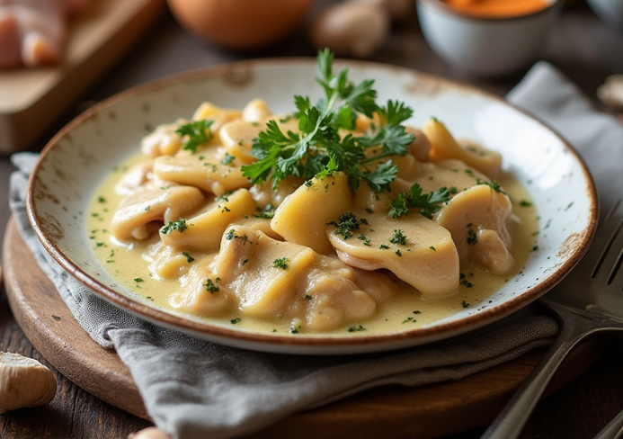 stroganoff de poulet