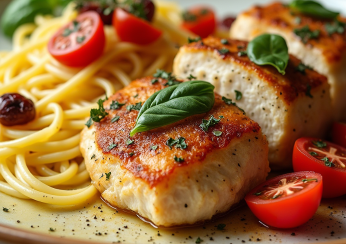 recette filet de poulet à l'italienne