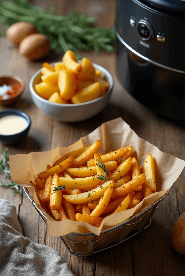 FRITES au AIR FRYER