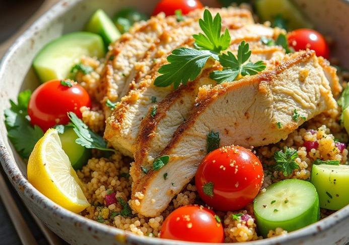 Quinoa Poulet