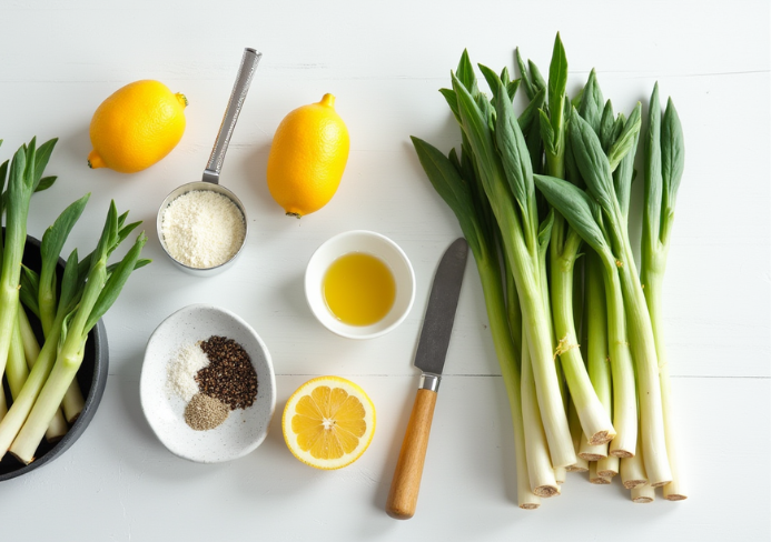 asperges rôties