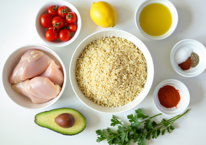 Quinoa Poulet