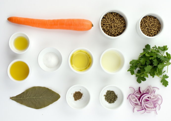 Salade de lentilles