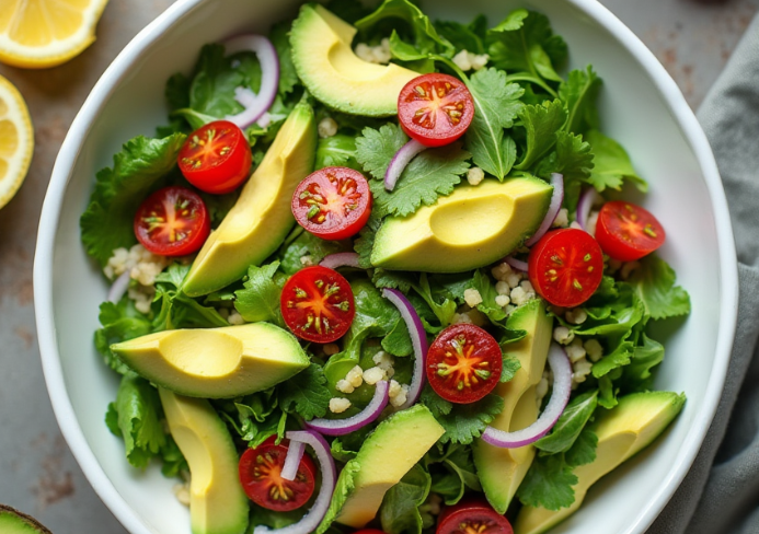 Salade d'avocat