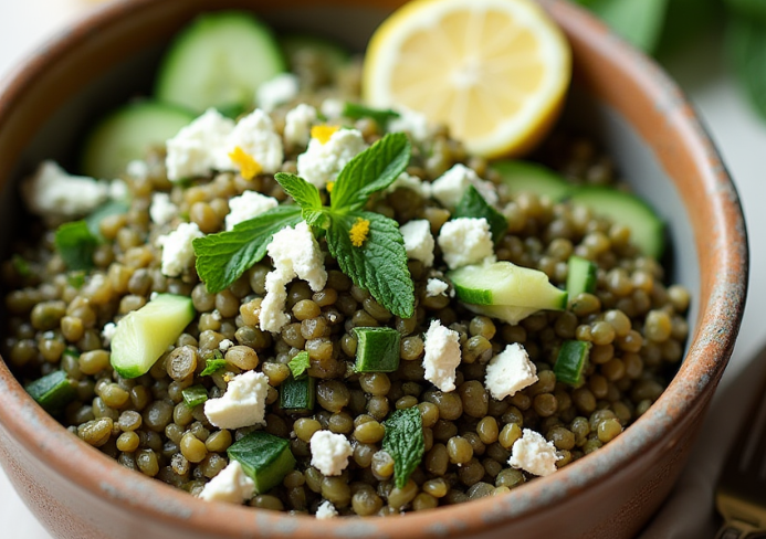 Salade de lentilles