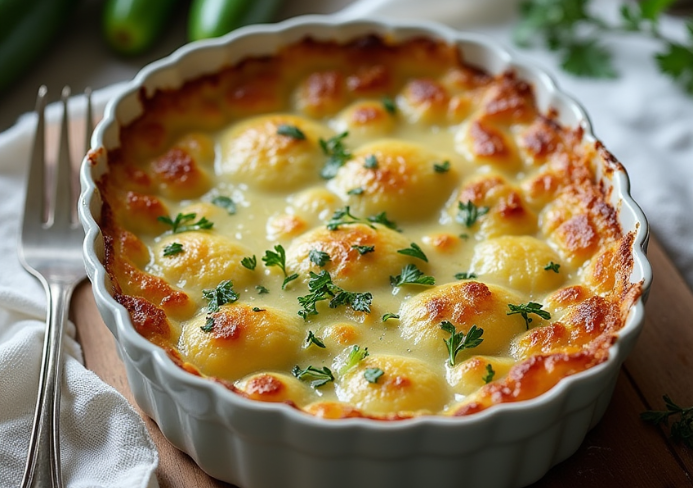 Gratin de courgettes