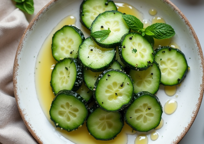 Recette express au concombre