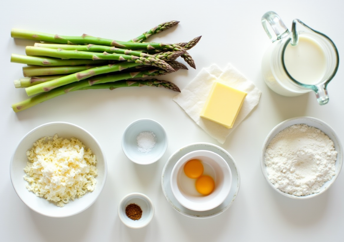 gratin d’asperges