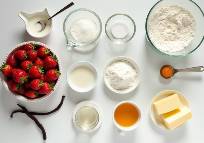 Tarte aux fraises à la crème pâtissière