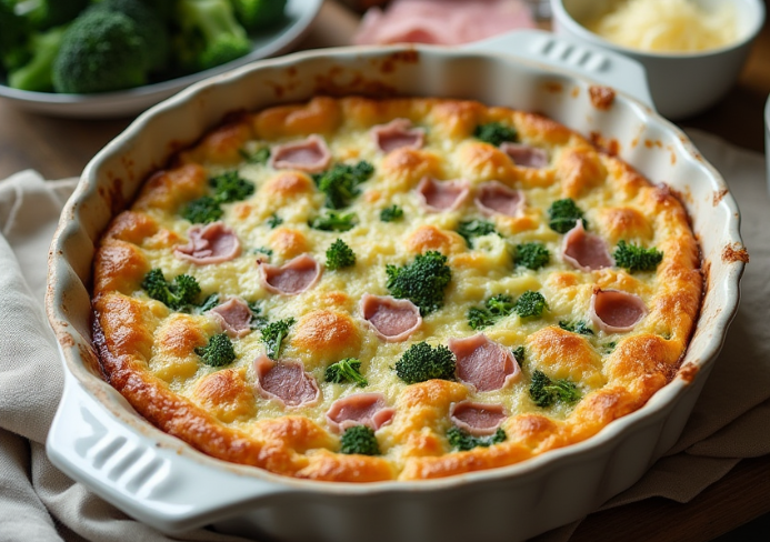 Clafoutis au brocoli