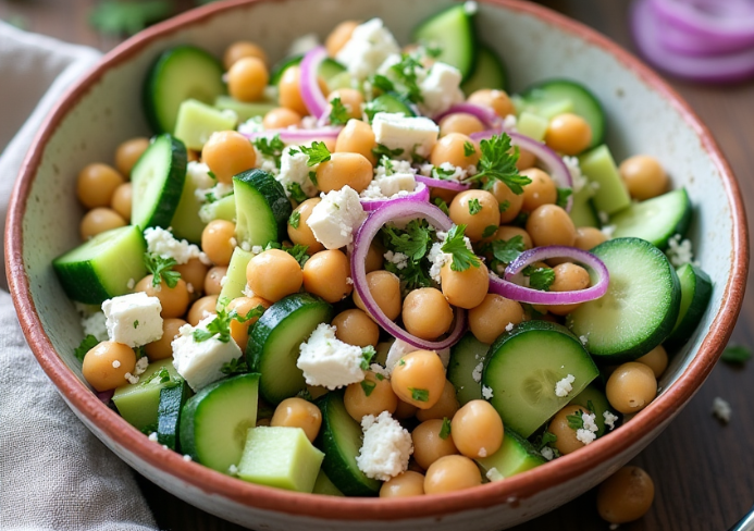 Salade de pois chiches