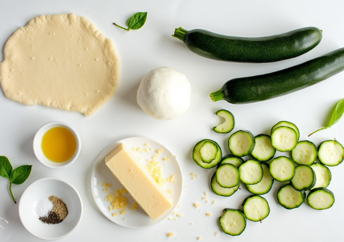 courgette et burrata