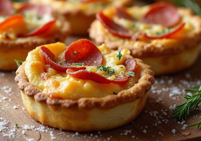 Tartelettes Chorizo et Chèvre