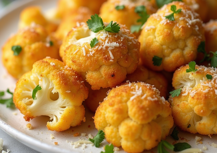 Chou-Fleur Croquant au Parmesan