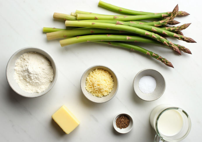 asperges gratinées