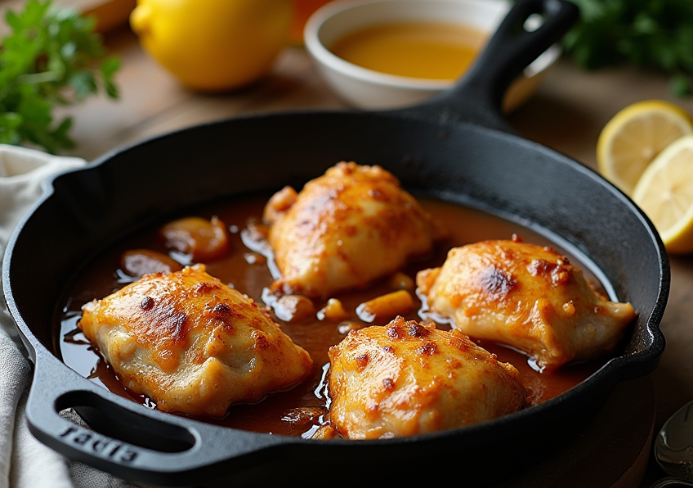poulet au miel