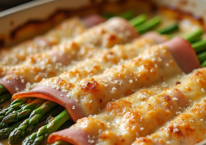 asperges gratinées