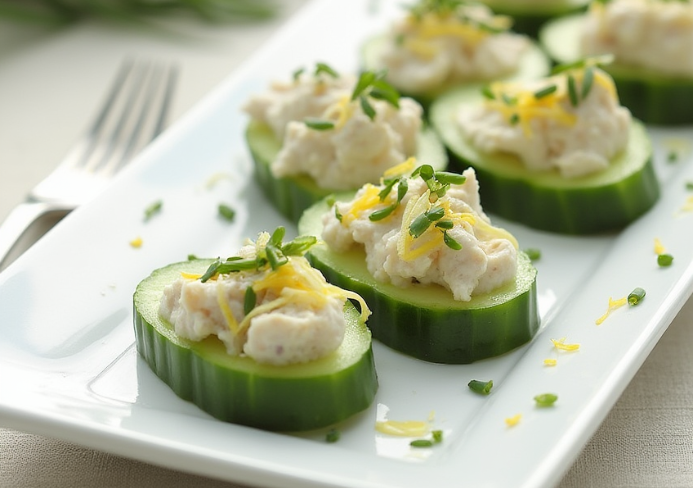 Une recette fraîche et légère avec du concombre