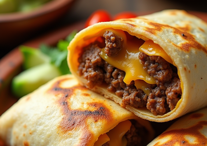 Burritos au Bœuf