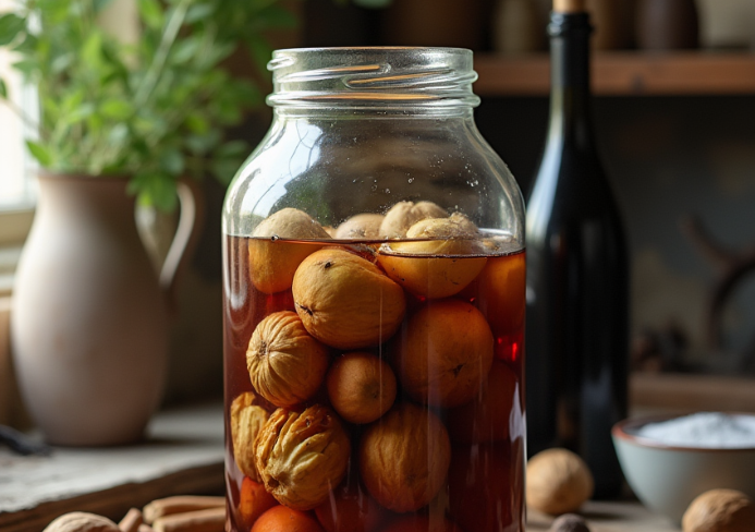 vin de noix recette