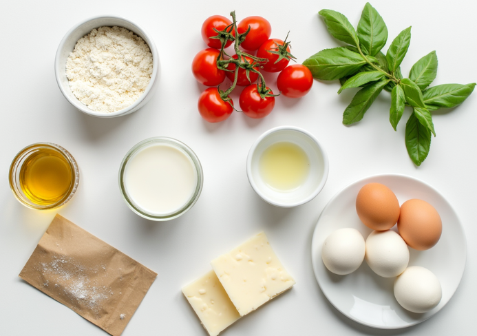 Muffins Tomate, Mozzarella
