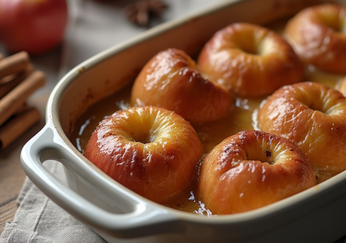 recette des pommes aux four