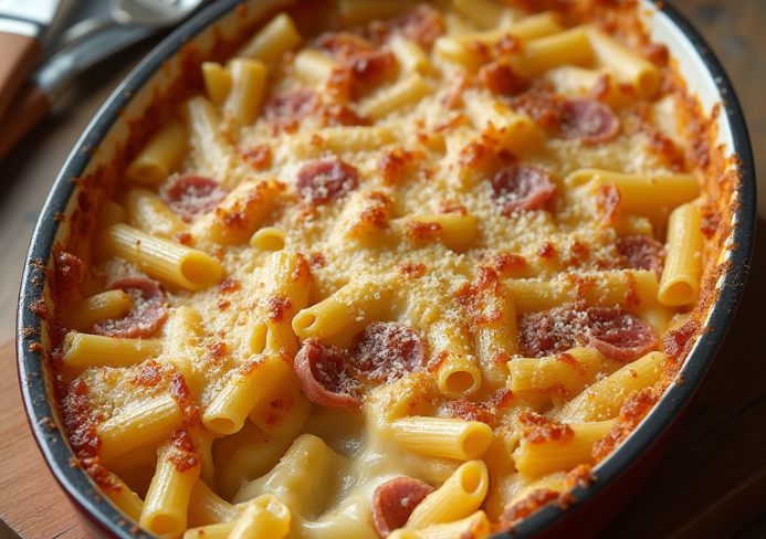 gratin de pates recette