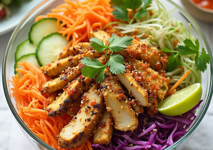 Salade asiatique