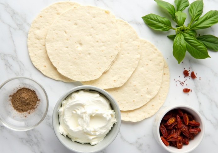 wraps apéro maison