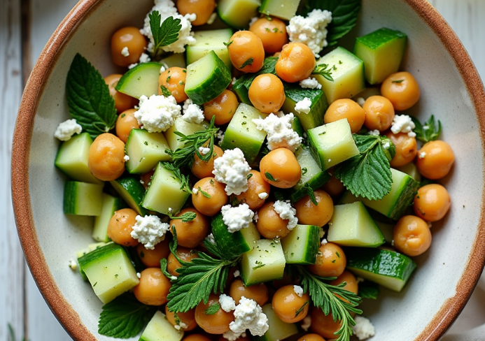 Salade de pois chiches
