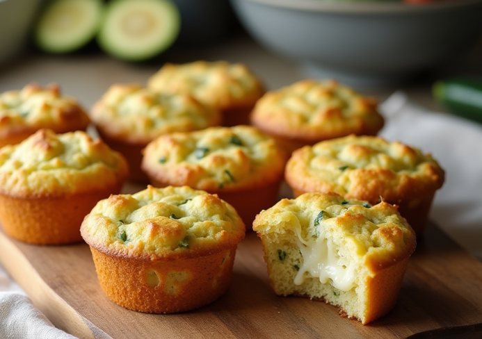 moelleux chèvre courgette