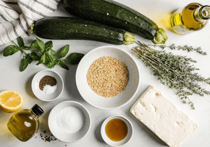 courgettes rôties