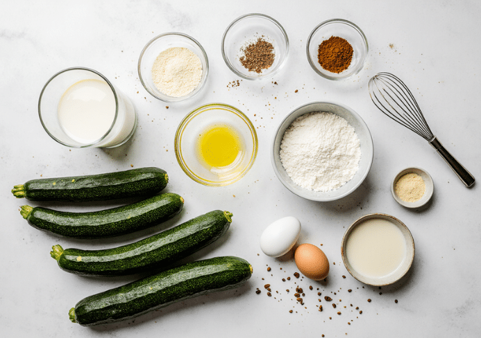 gâteau invisible aux courgettes