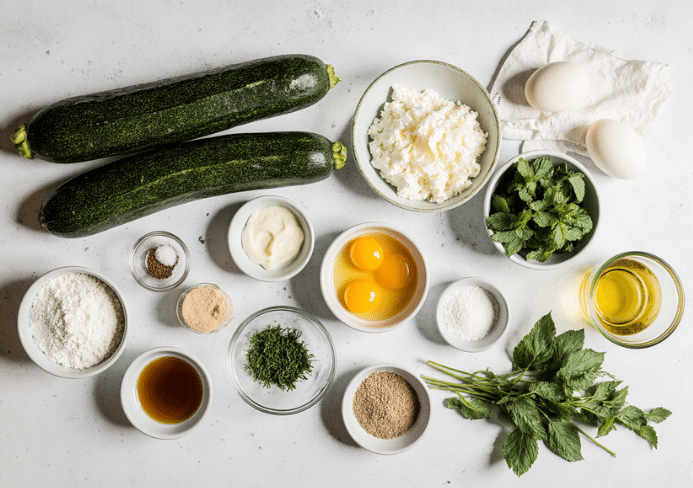 beignets de courgettes