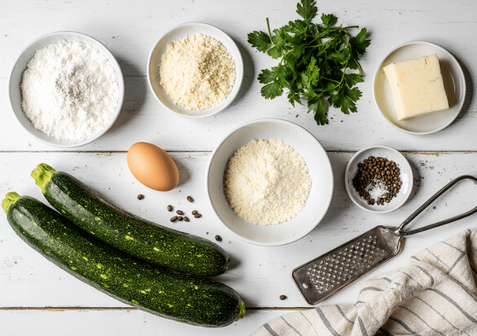 beignets de courgettes