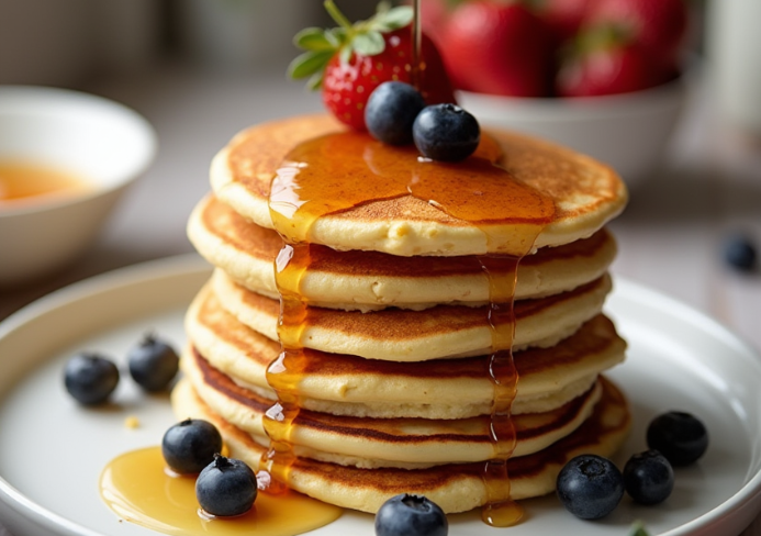 Pancakes Très Moelleux