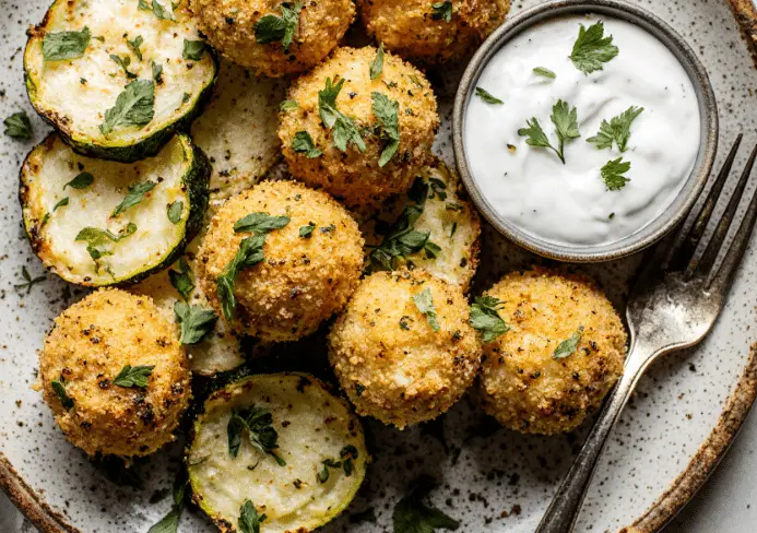 boulettes de courgettes
