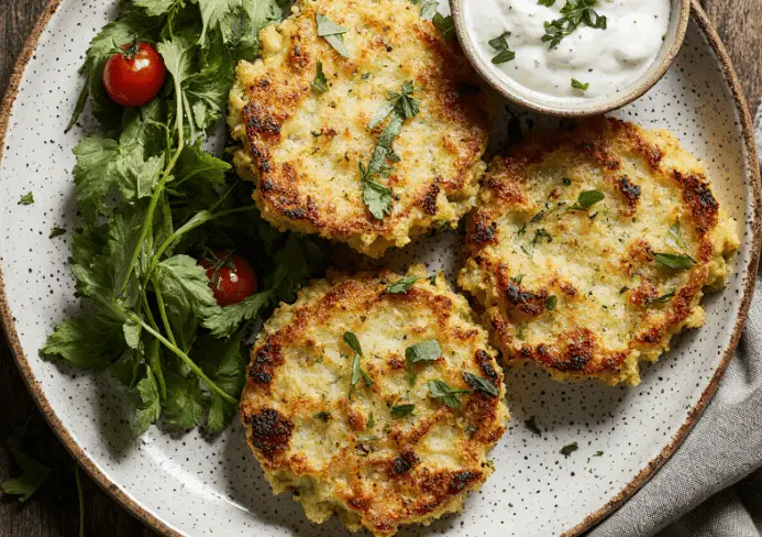 galettes de courgettes