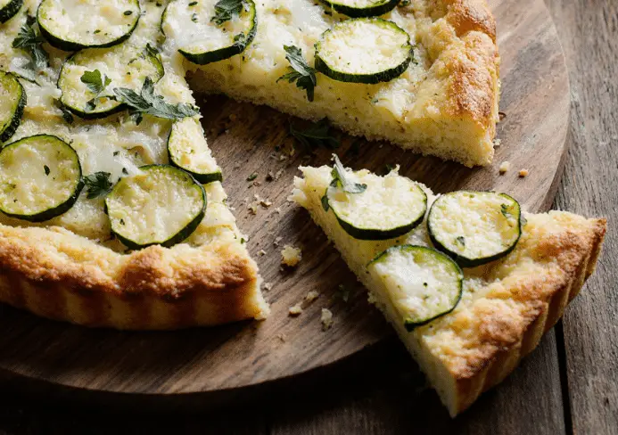 Scarpaccia de courgettes