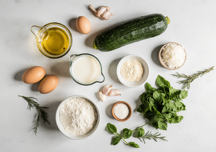 Scarpaccia de courgettes