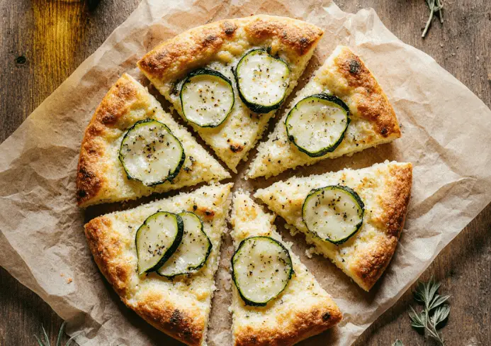 scarpaccia de courgettes