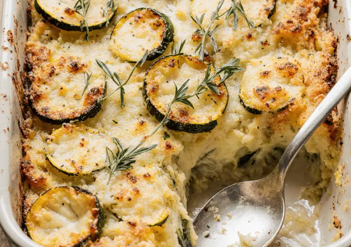 gratin de courgettes