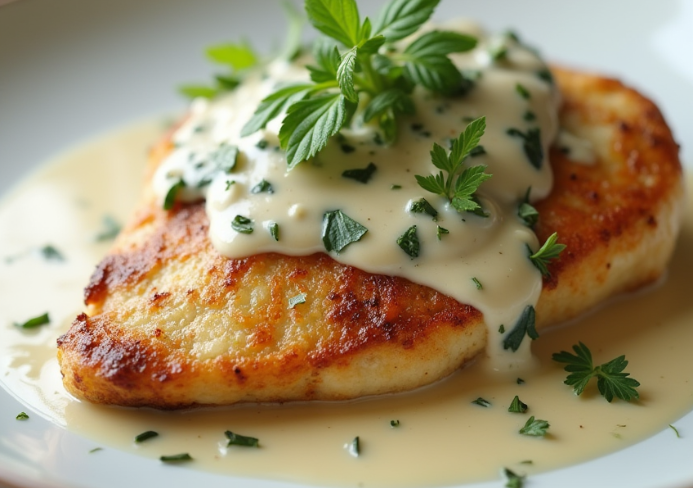 poulet sauce boursin