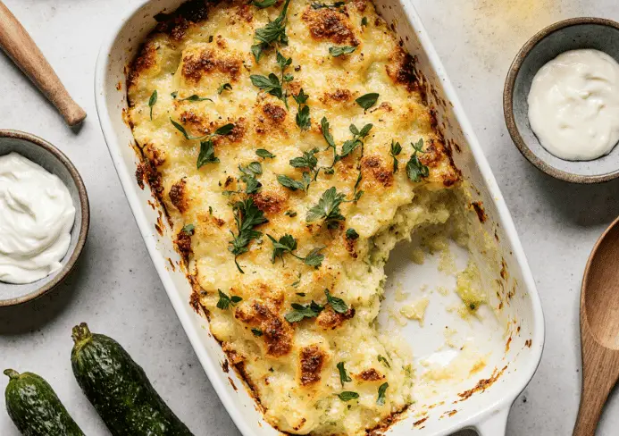 gratin de courgettes