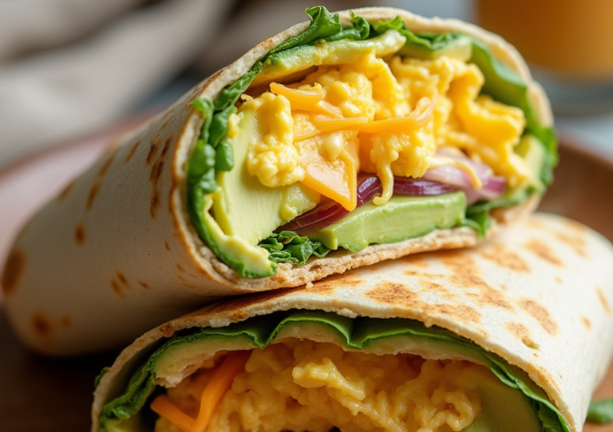 wrap à l'avocat