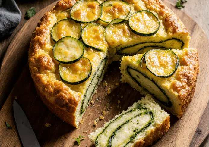 gâteau invisible aux courgettes