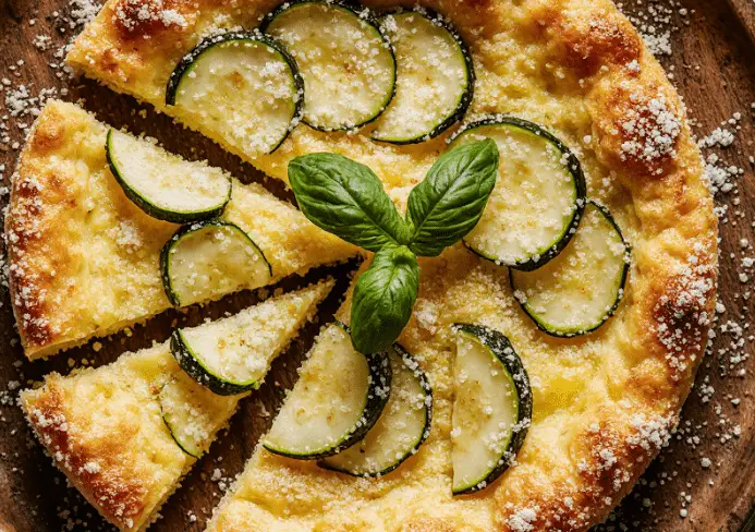 flan de courgettes au parmesan
