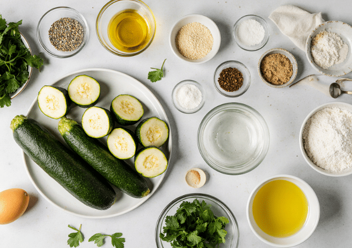 beignets de courgettes