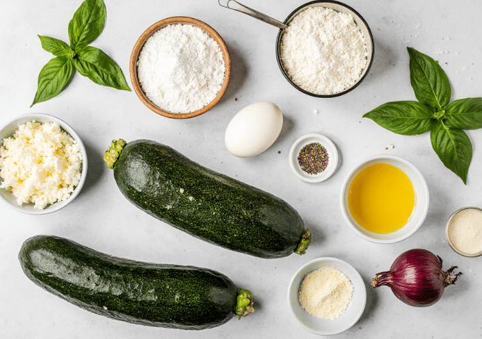 beignets de courgettes