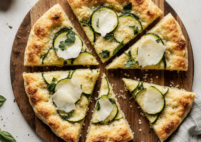 scarpaccia de courgettes